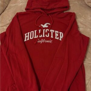 Hollister Vibrant Red Pullover